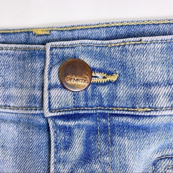 Genetic High Rise Distressed Denim Short - Picture 4 of 8